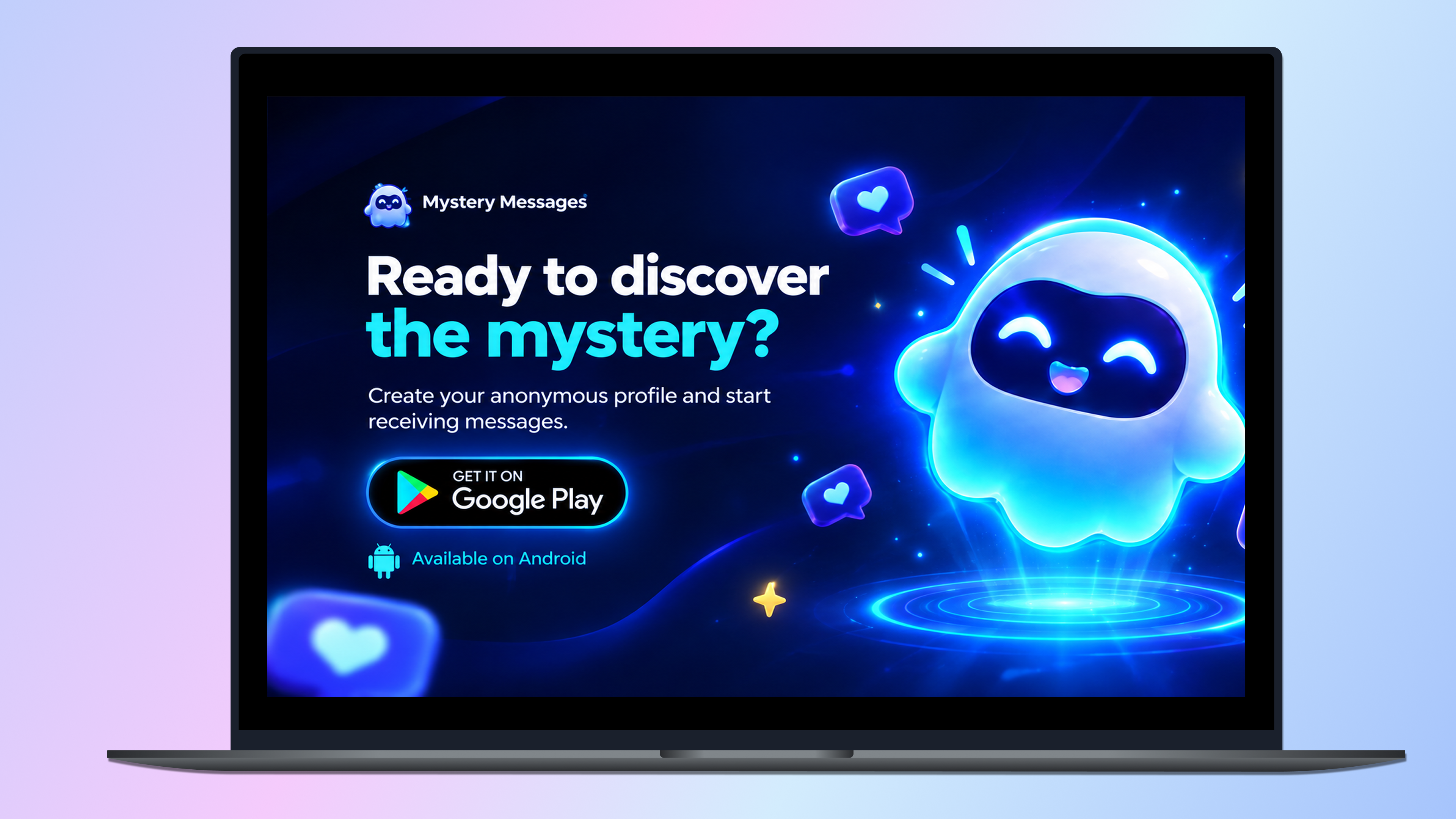 Mystery Message Desktop App Screenshot